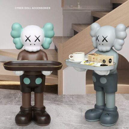 Tượng kaws Companion Trang trí phòng khách QXA8666