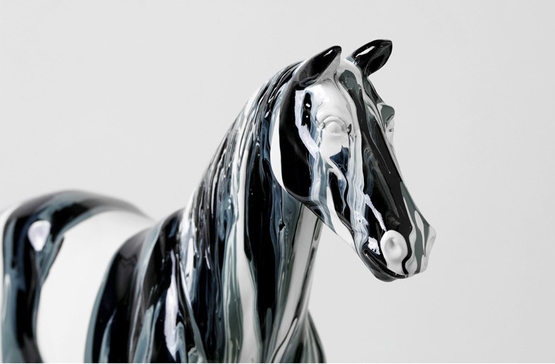 Tượng ngựa trang trí nội thất nghệ thuật AH0692 | Flexdecor VN | 9