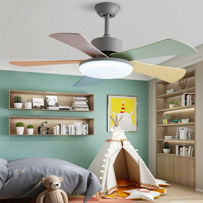 Quạt trần đèn cánh 3 màu decor phòng khách F228 | Flexdecor VN | 1