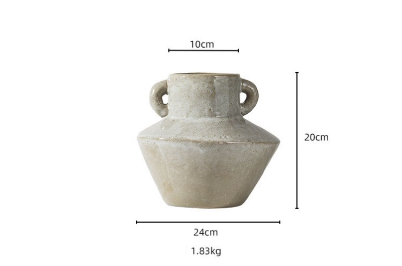 Bình gốm nghệ thuật phong cách Wabi Sabi LM8796 | Flexdecor VN | 11