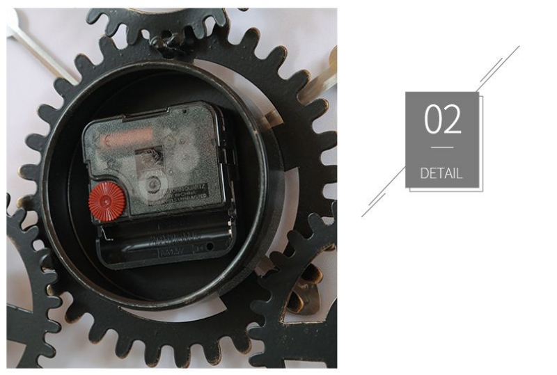 Đồng hồ kim loại phong cách Retro ấn tượng GZ28 | Flexdecor VN | 20