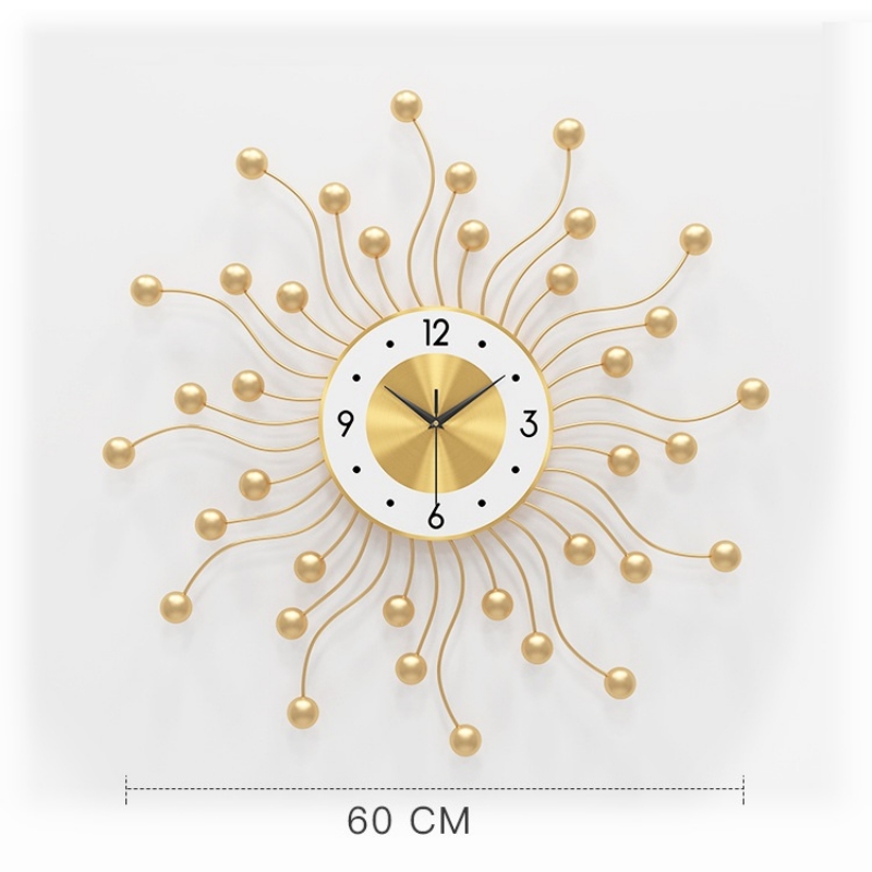 Đồng hồ trang trí khung thép hình hoa độc đáo FB9285 | Flexdecor VN | 13