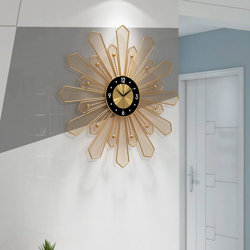 Đồng hồ treo tường bằng sắt hoa mận sáng tạo XP005 | Flexdecor VN | 9