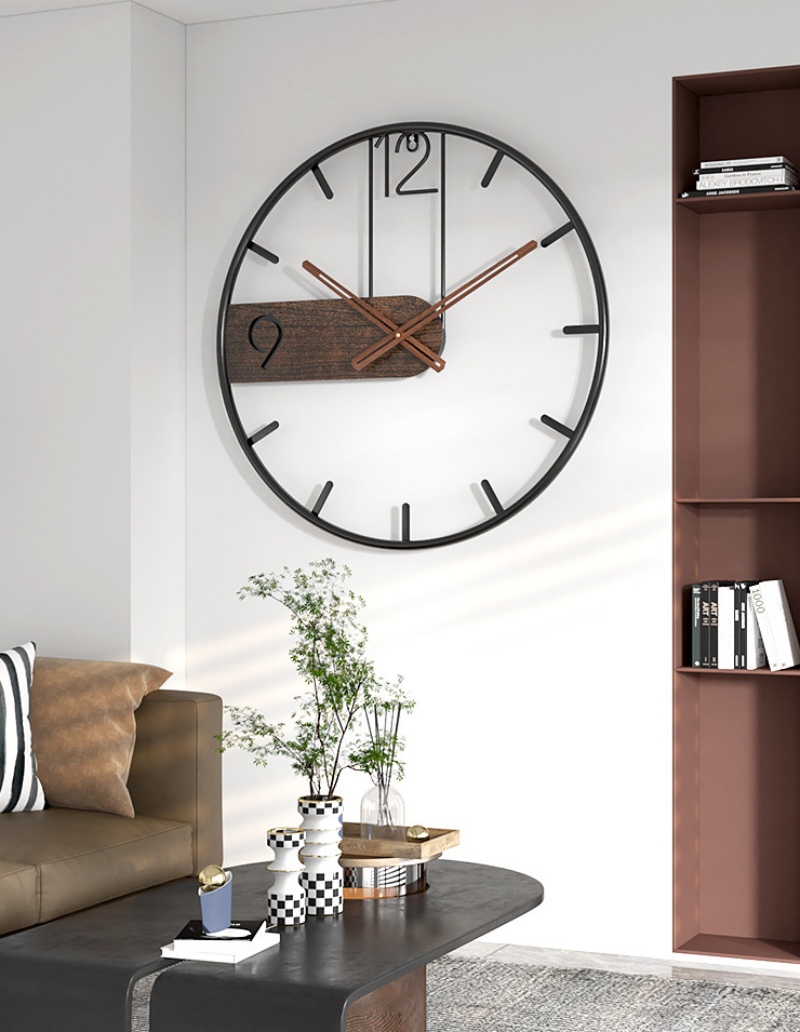 Đồng hồ treo tường trang trí tối giản hiện đại FB5085 | Flexdecor VN | 3