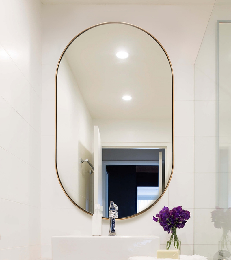 Gương phòng tắm hình bầu dục hiện đại SA1768 | Flexdecor VN | 85