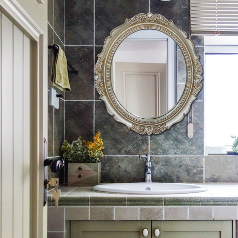 Gương phòng tắm hình trái xoan phong cách Châu Âu YCA6760 | Flexdecor VN | 13