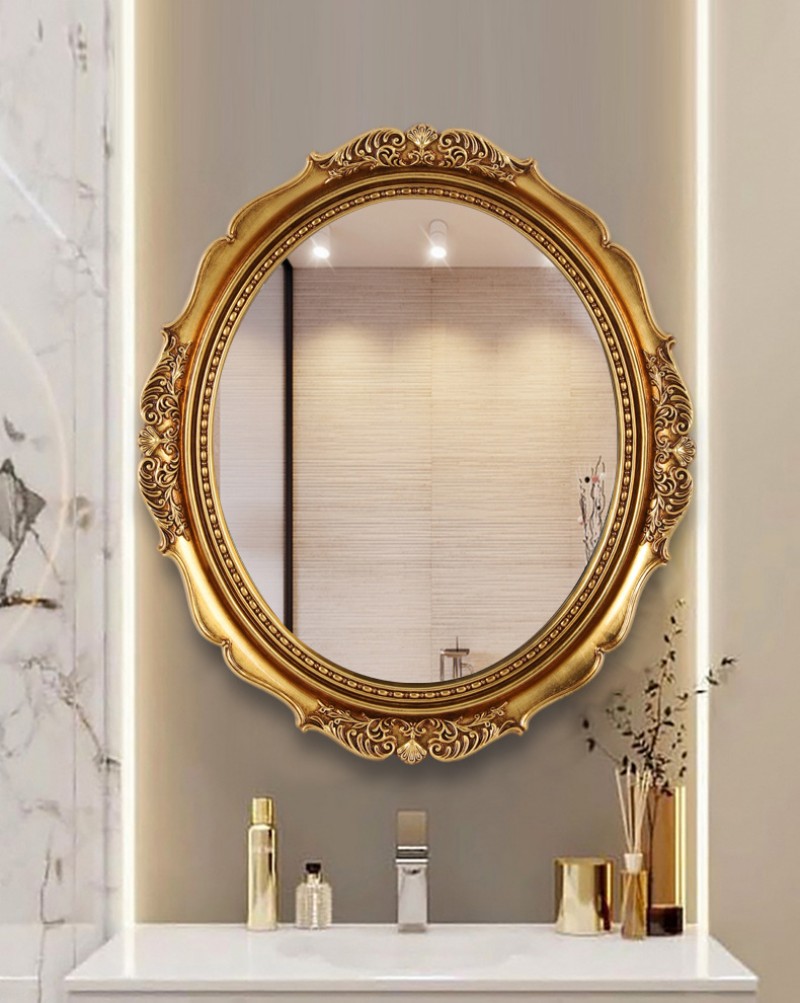 Gương phòng tắm hình trái xoan phong cách Châu Âu YCA6760 | Flexdecor VN | 9