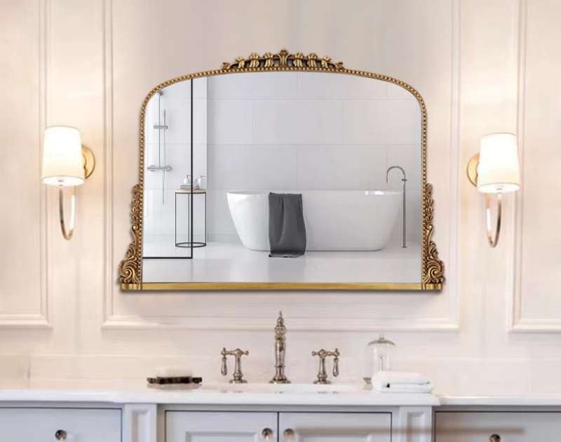 Gương phòng tắm hình vòm phong cách Vintage YCA9108 | Flexdecor VN | 5