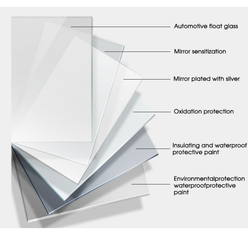 Gương soi toàn thân hình vát kim cương hiện đại MDF0007 | Flexdecor VN | 11