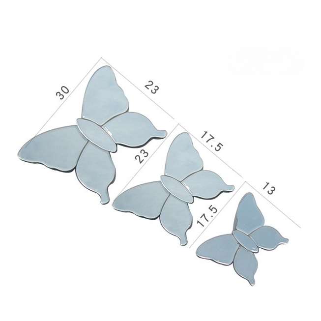 Gương trang trí kiểu dáng bướm sáng tạo QMM1162 | Flexdecor VN | 11
