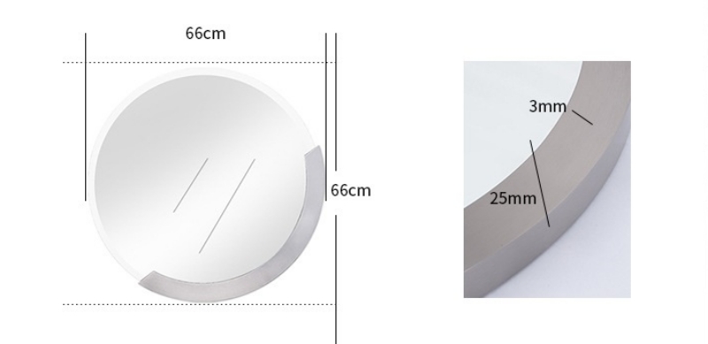 Gương treo tường tròn hiện đại cao cấp SA1279 | Flexdecor VN | 9
