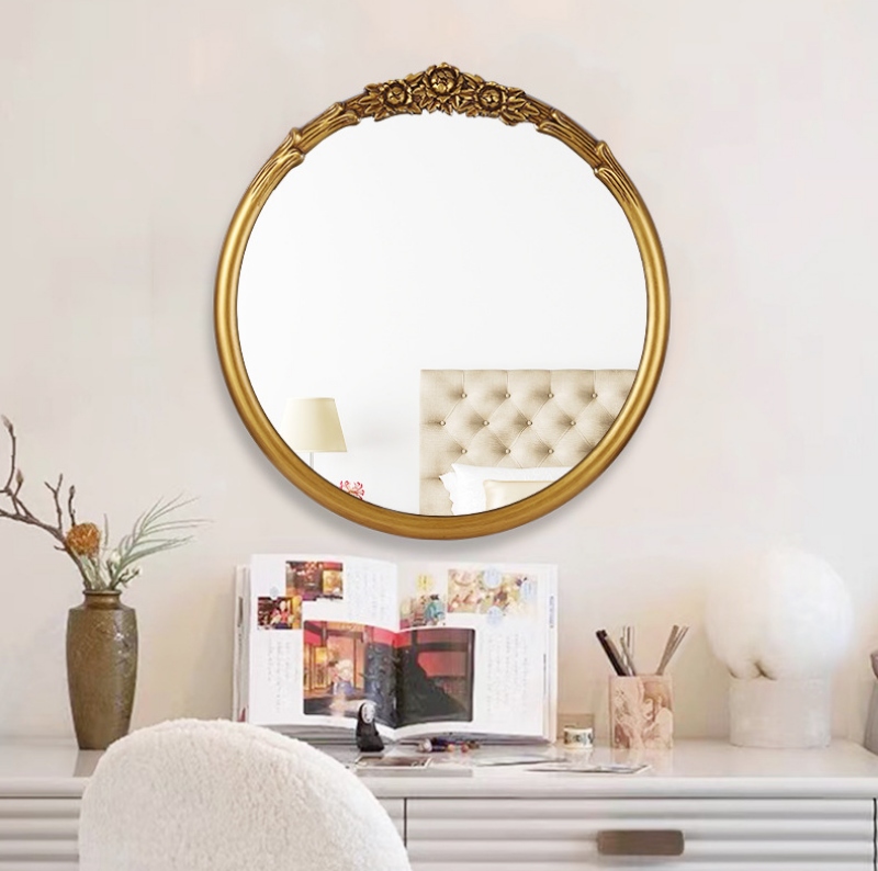 Gương tròn phòng tắm phong cách Retro YCA6072 | Flexdecor VN | 1