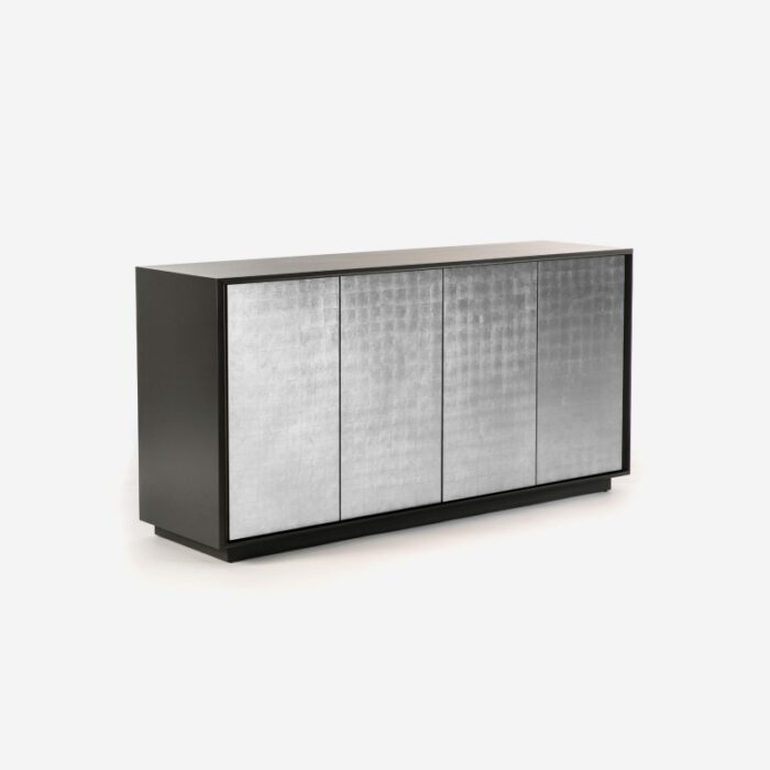 Kệ tủ trang trí phòng dát bạc sang trọng SCK04 | Flexdecor VN | 3