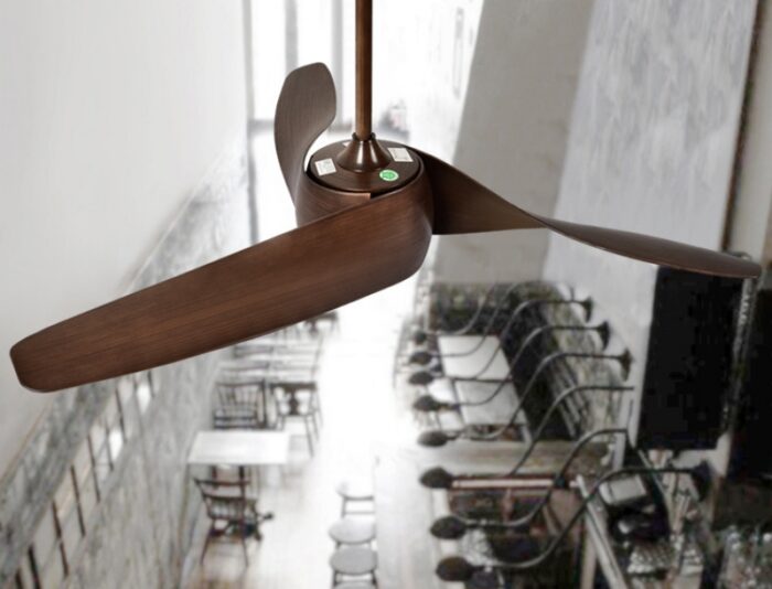 Quạt trần đèn cánh xoắn ốc hiện đại tối giản FDL6693 | Flexdecor VN | 5