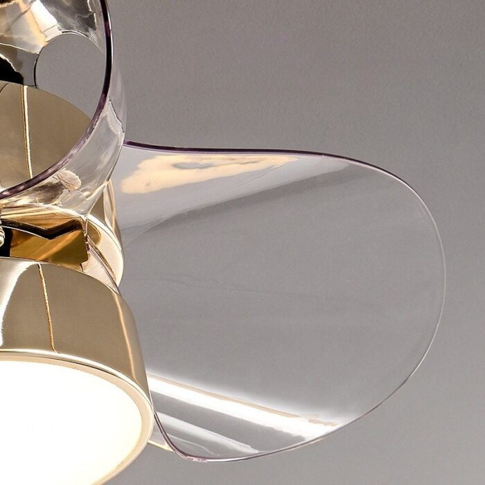 Quạt trần đèn decor khung lục giác sang trọng ZHL6032 | Flexdecor VN | 2