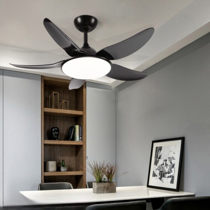 Quạt trần đèn góc rộng cánh cong hiện đại FDL4643 | Flexdecor VN | 4