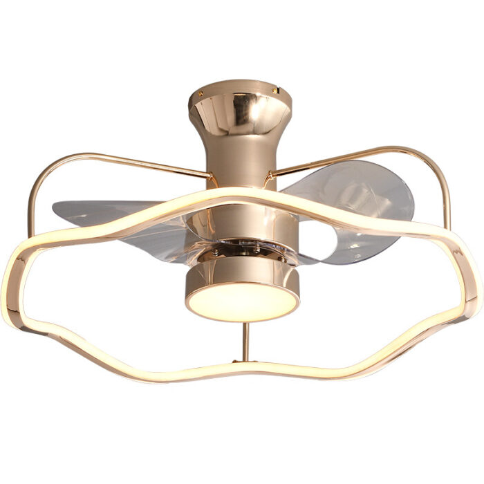 Quạt trần đèn trang trí khung lượn sóng ZHL6050 | Flexdecor VN | 3