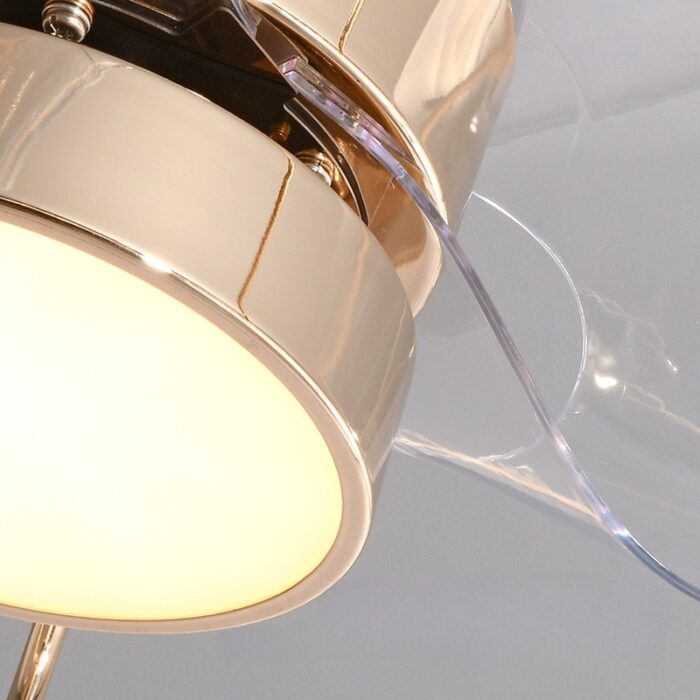 Quạt trần đèn trang trí khung lượn sóng ZHL6050 | Flexdecor VN | 1