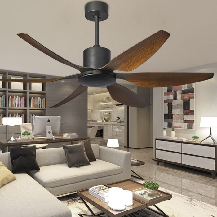 Quạt trần đèn trang trí phòng kiểu Mỹ FDL8494 | Flexdecor VN | 2