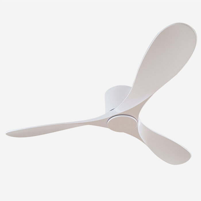 Quạt trần màu trắng hiện đại tối giản cho trần thấp FDL5794 | Flexdecor VN | 1