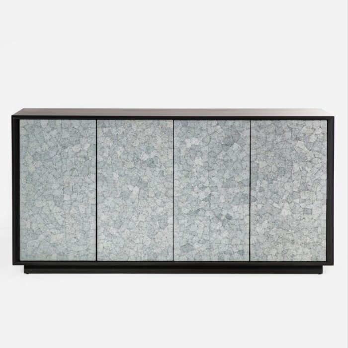 Tủ kệ trang trí khảm vỏ trứng sáng tạo KVTK04 | Flexdecor VN | 1