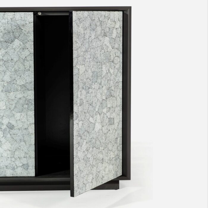 Tủ kệ trang trí khảm vỏ trứng sáng tạo KVTK04 | Flexdecor VN | 2