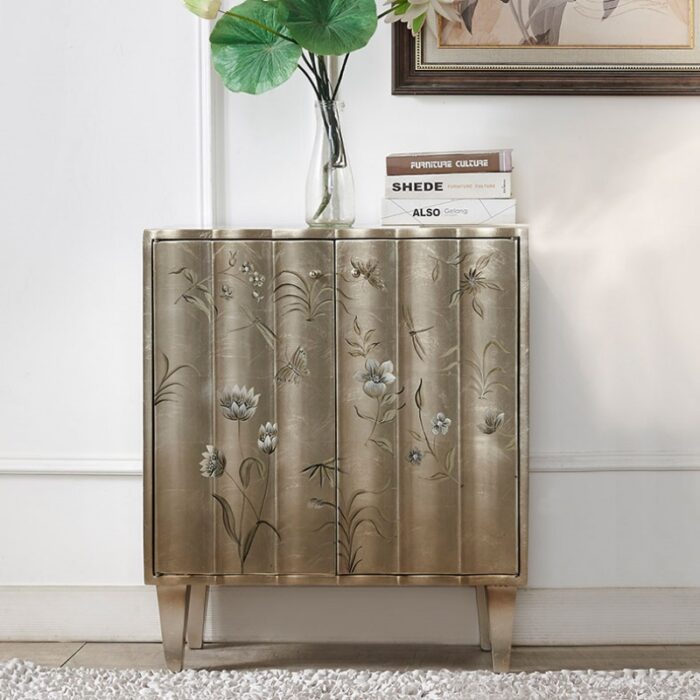 Tủ kệ trang trí sang trọng độc đáo bằng gỗ JYJ8006 | Flexdecor VN | 1