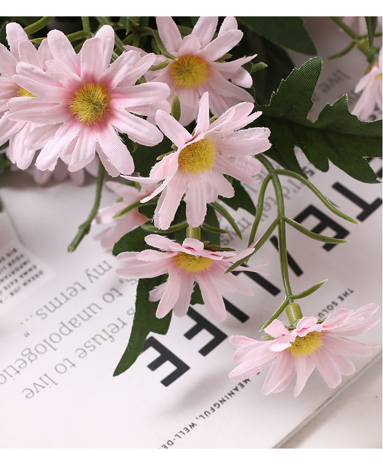 Hoa cúc họa mi lụa quà tặng sinh nhật HNT1456 | Flexdecor VN | 21