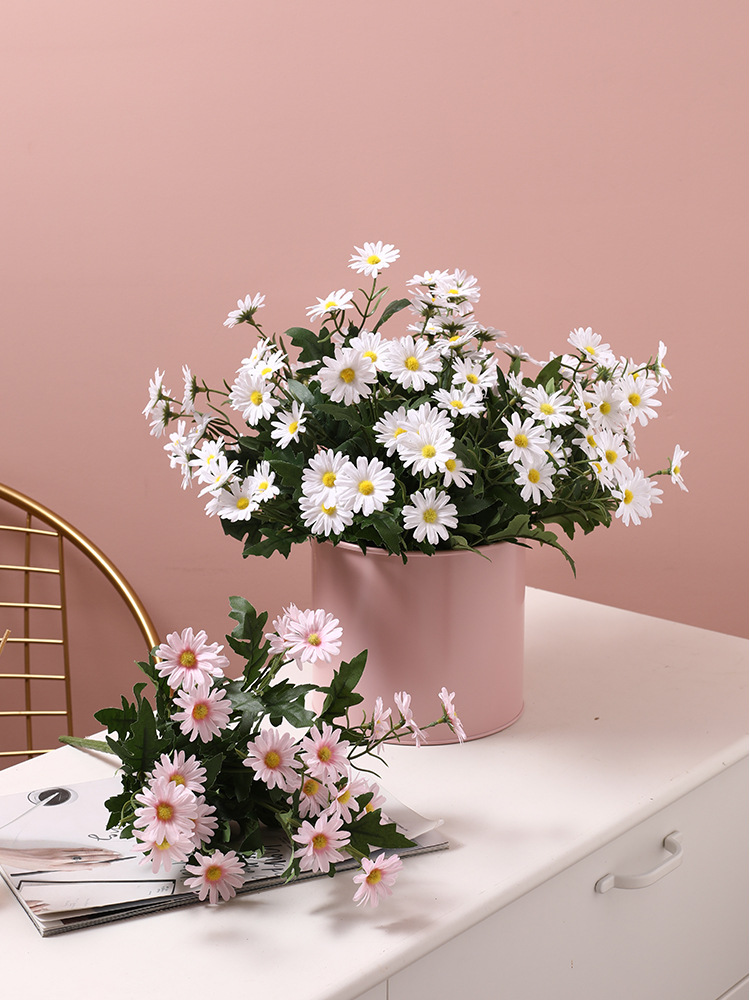 Hoa cúc họa mi lụa quà tặng sinh nhật HNT1456 | Flexdecor VN | 1