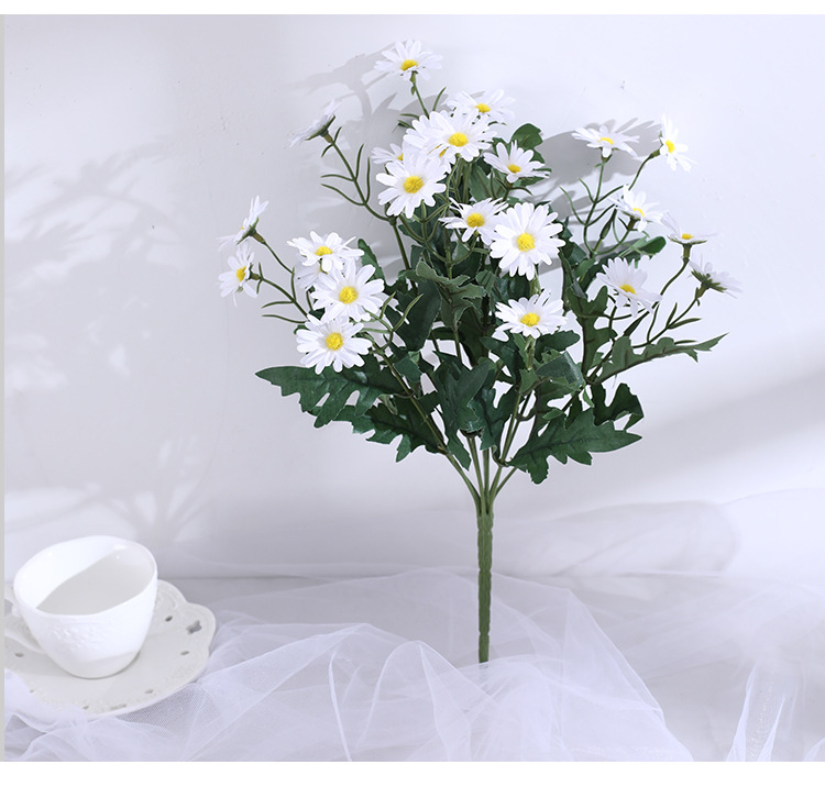 Hoa cúc họa mi lụa quà tặng sinh nhật HNT1456 | Flexdecor VN | 19