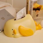 Hộp khăn giấy chú vịt lười đáng yêu BHM4208