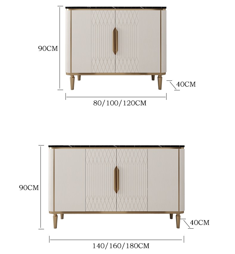 Tủ gỗ Bạch dương nguyên khối đơn giản JYJ20318 | Flexdecor VN | 3