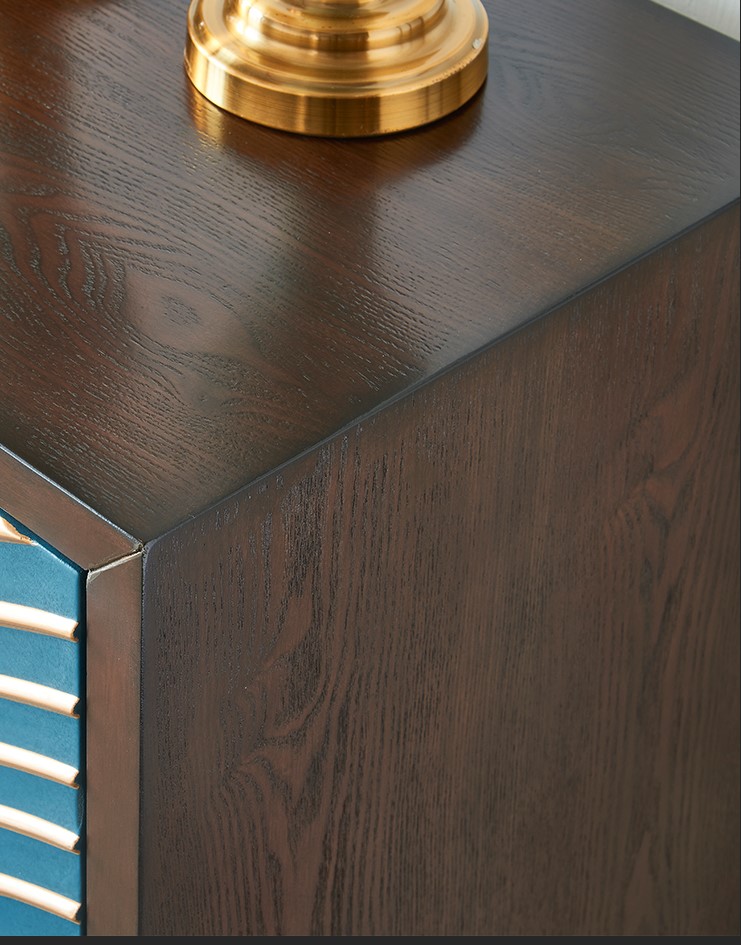 Tủ kệ phòng khách bằng gỗ họa tiết tối giản JYJ2718 | Flexdecor VN | 3