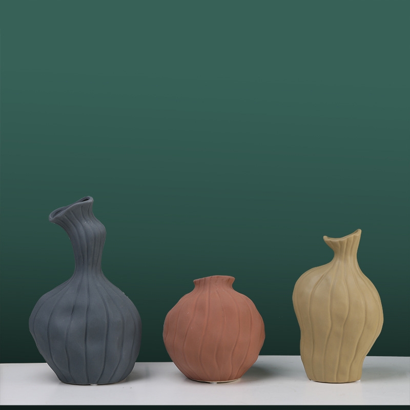 Bình gốm decor Morandi độc đáo sáng tạo PY5496 | Flexdecor VN | 1