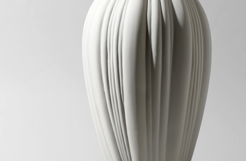 Bình hoa gốm sứ trắng hình dáng củ tỏi sáng tạo PA6985 | Flexdecor VN | 13