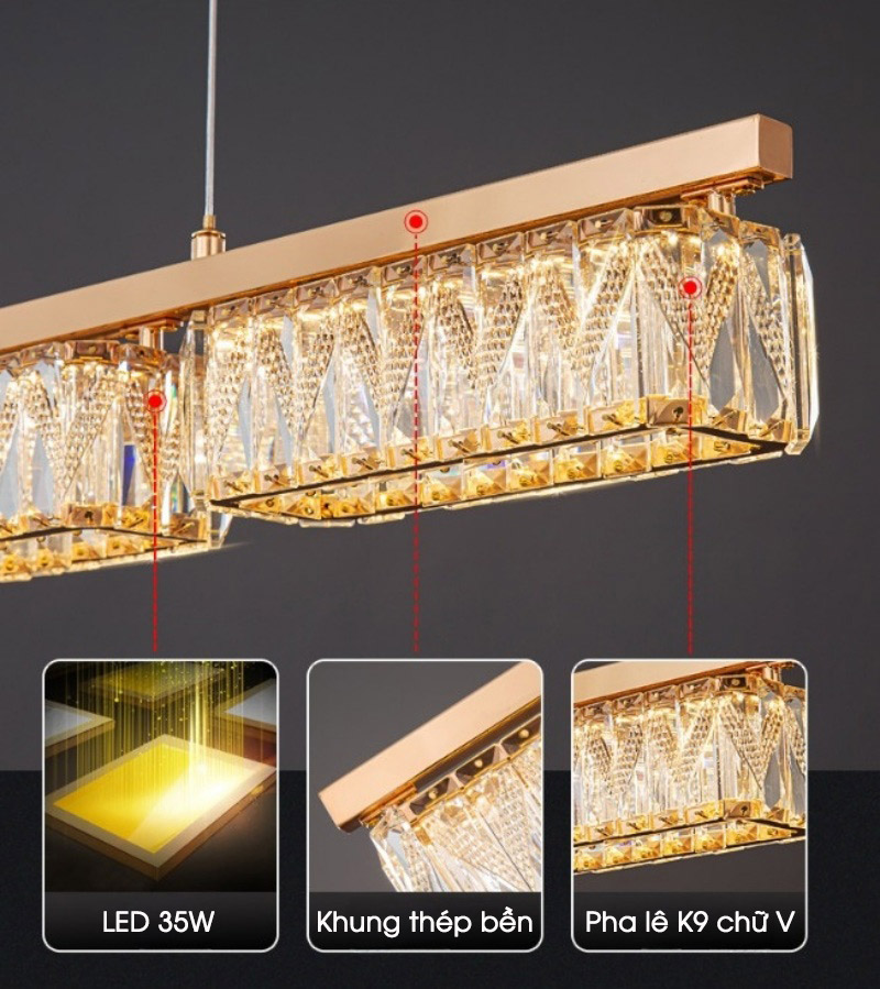 Đèn thả trần trang trí cao cấp sang trọng LD1399 | Flexdecor VN | 21
