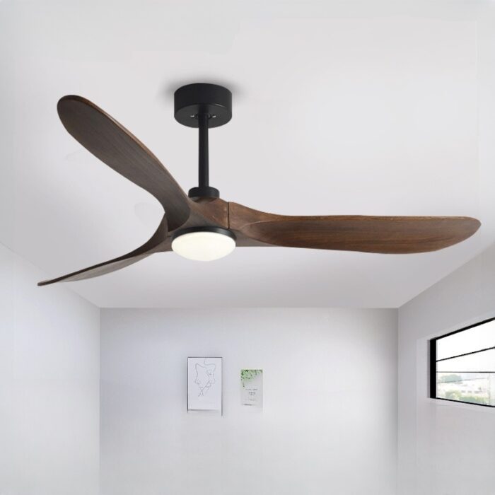 Quạt trần đèn cánh gỗ decor cao cấp ZH9856 | Flexdecor VN | 4