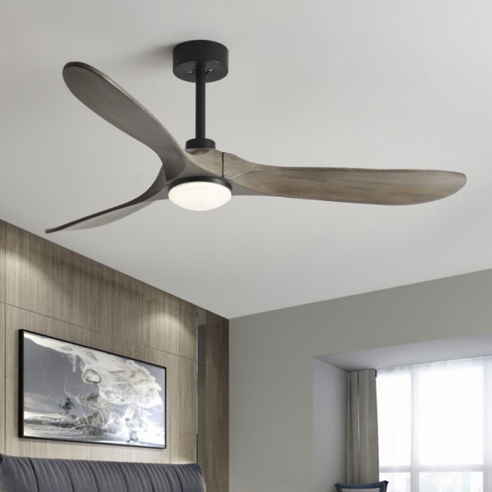 Quạt trần đèn cánh gỗ decor cao cấp ZH9856 | Flexdecor VN | 1