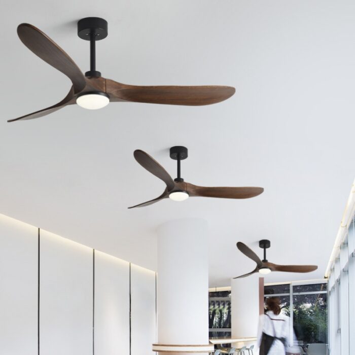 Quạt trần đèn cánh gỗ decor cao cấp ZH9856 | Flexdecor VN | 3