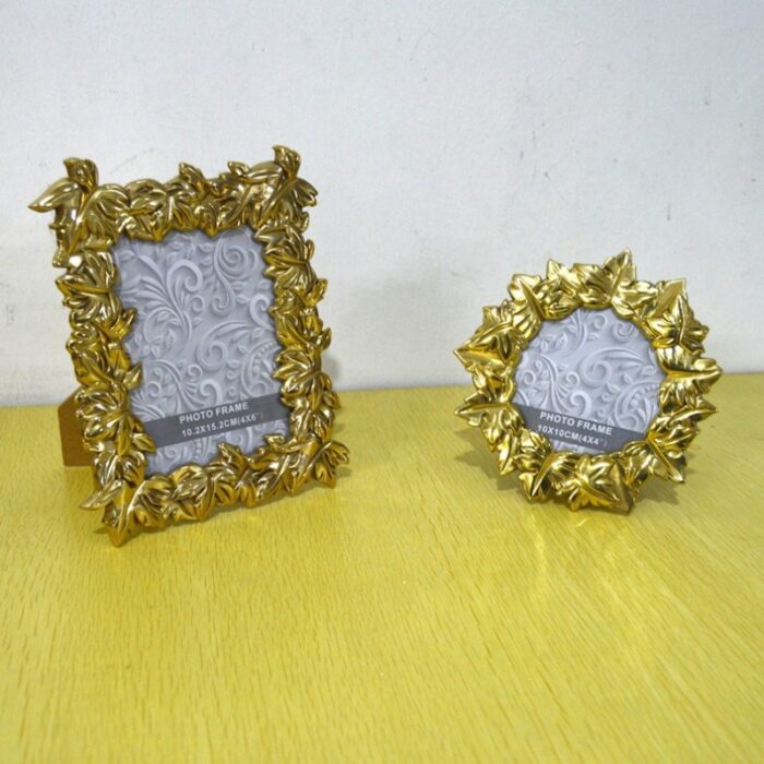 Khung ảnh để bàn lá phong sang trọng bằng đồng ZP0922 | Flexdecor VN | 1