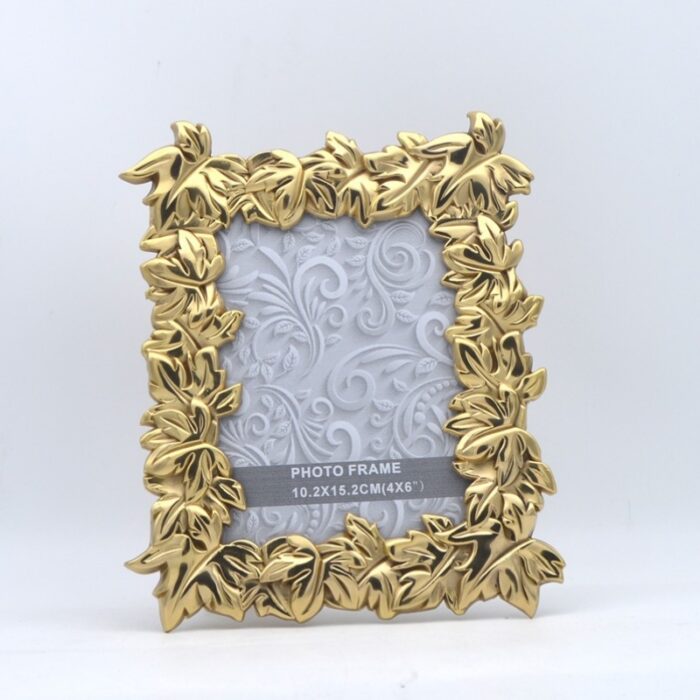 Khung ảnh để bàn lá phong sang trọng bằng đồng ZP0922 | Flexdecor VN | 2