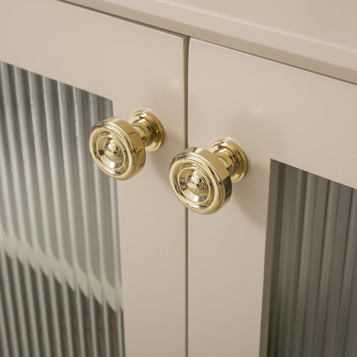 Núm tay nắm tròn hiện đại bằng đồng DD7878 | Flexdecor VN | 1