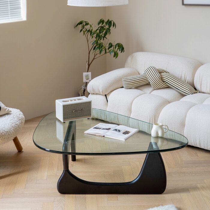 Bàn cà phê bằng kính cường lực sáng tạo CJ1339 | Flexdecor VN | 1