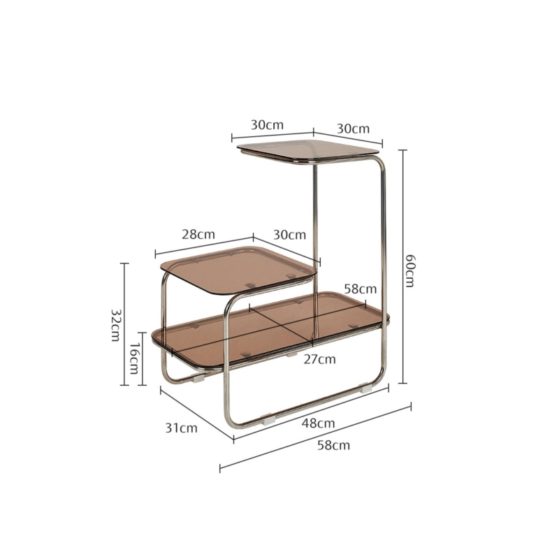 Kệ trang trí góc sofa sang trọng hiện đại RH001 | Flexdecor VN | 15