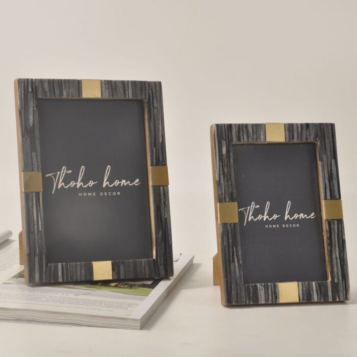 Khung ảnh để bàn decor bằng đồng SZD0307