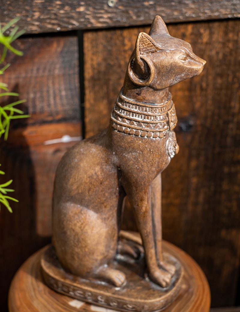 Tượng thần mèo decor Ai Cập cổ đại BJ2706 | Flexdecor VN | 9