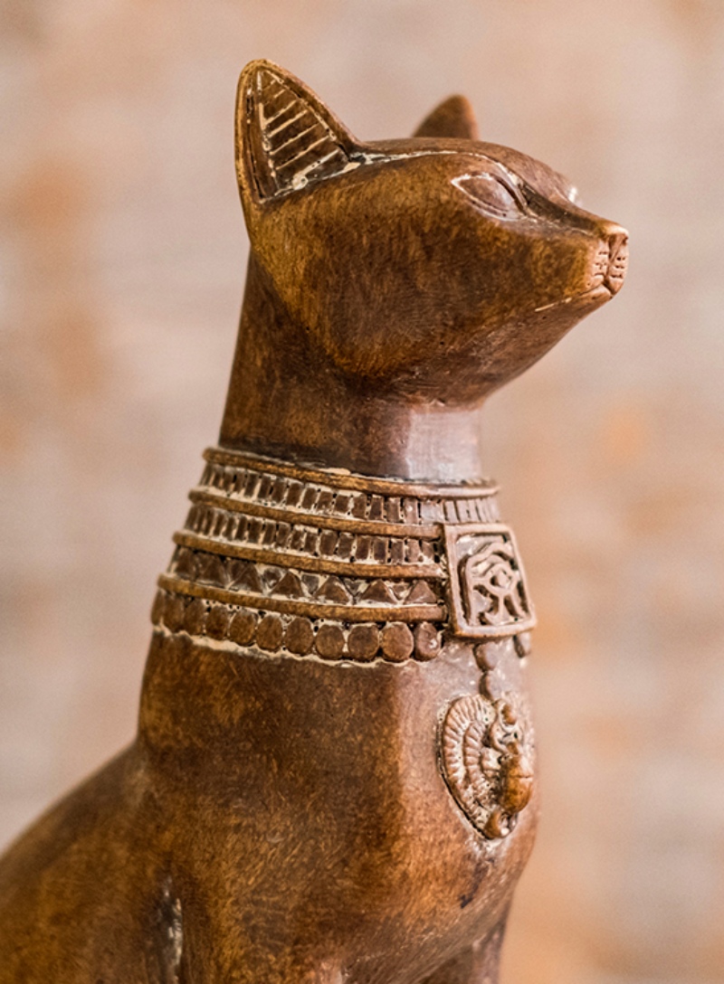 Tượng thần mèo decor Ai Cập cổ đại BJ2706 | Flexdecor VN | 11