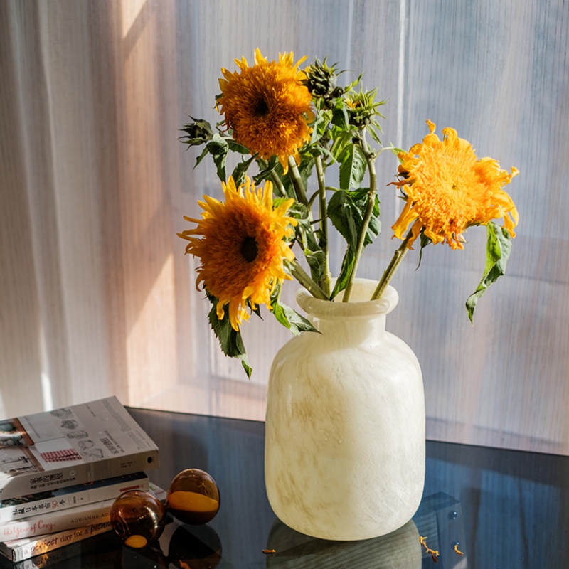 Bình hoa thủy tinh trang trí phòng khách BL4313 | Flexdecor VN | 3