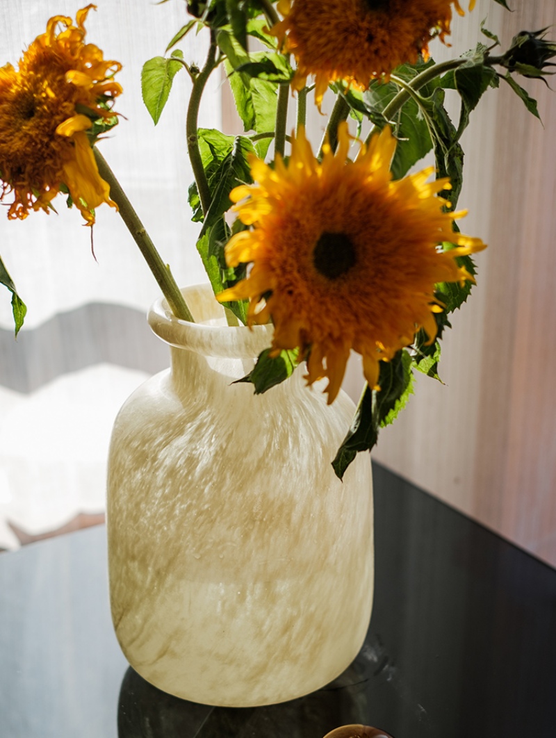 Bình hoa thủy tinh trang trí phòng khách BL4313 | Flexdecor VN | 5