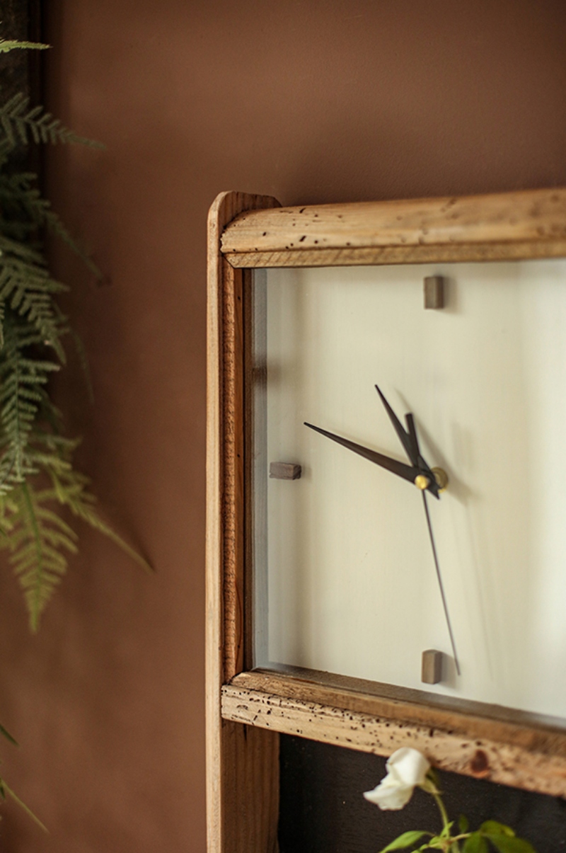 Đồng hồ treo tường decor bằng gỗ WJ8015 | Flexdecor VN | 7
